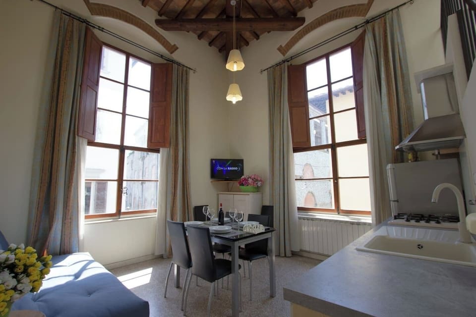 Duplex | Living area | 20-inch LCD TV with cable channels
