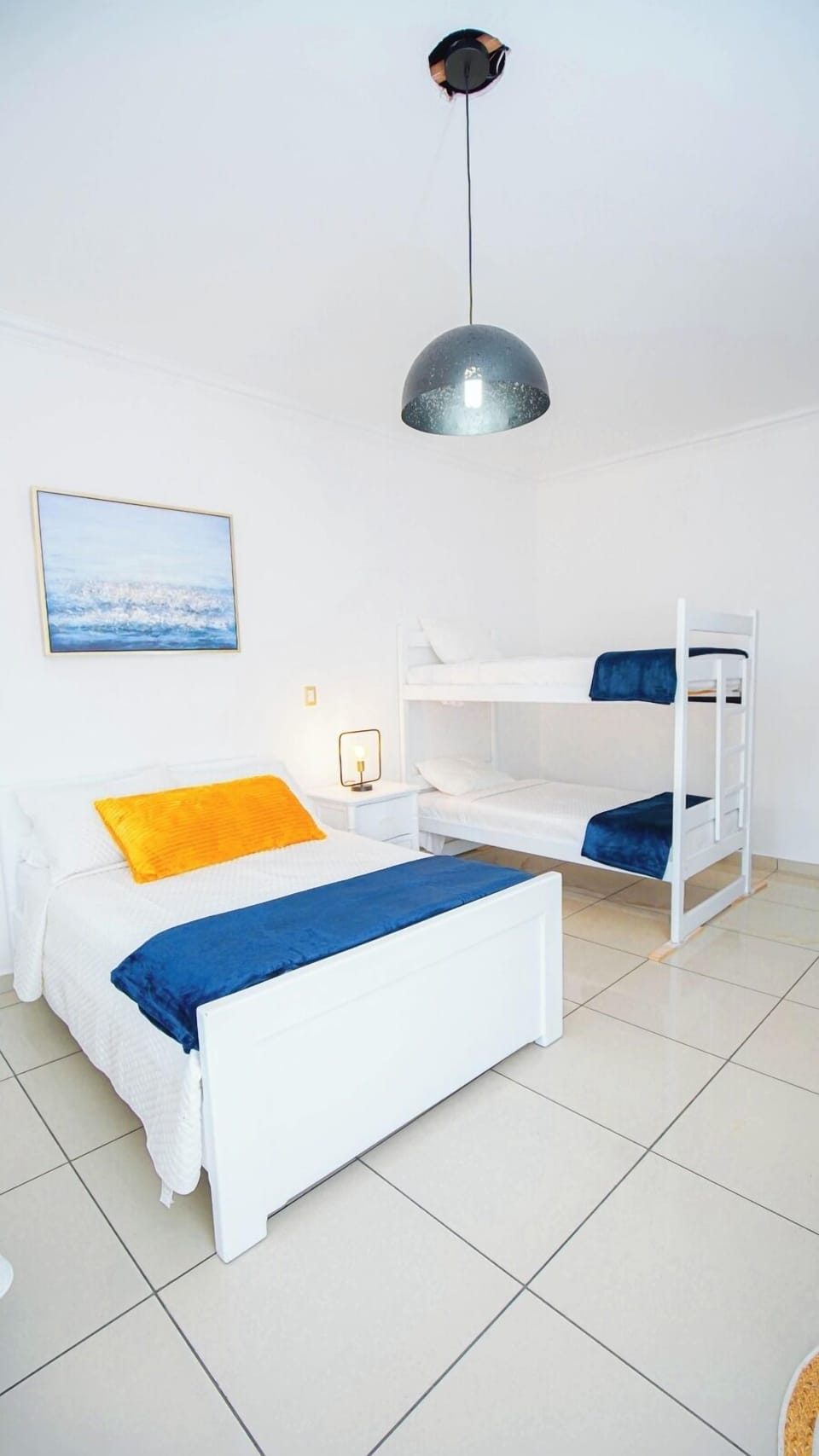 Blackout drapes, WiFi (free), bed sheets