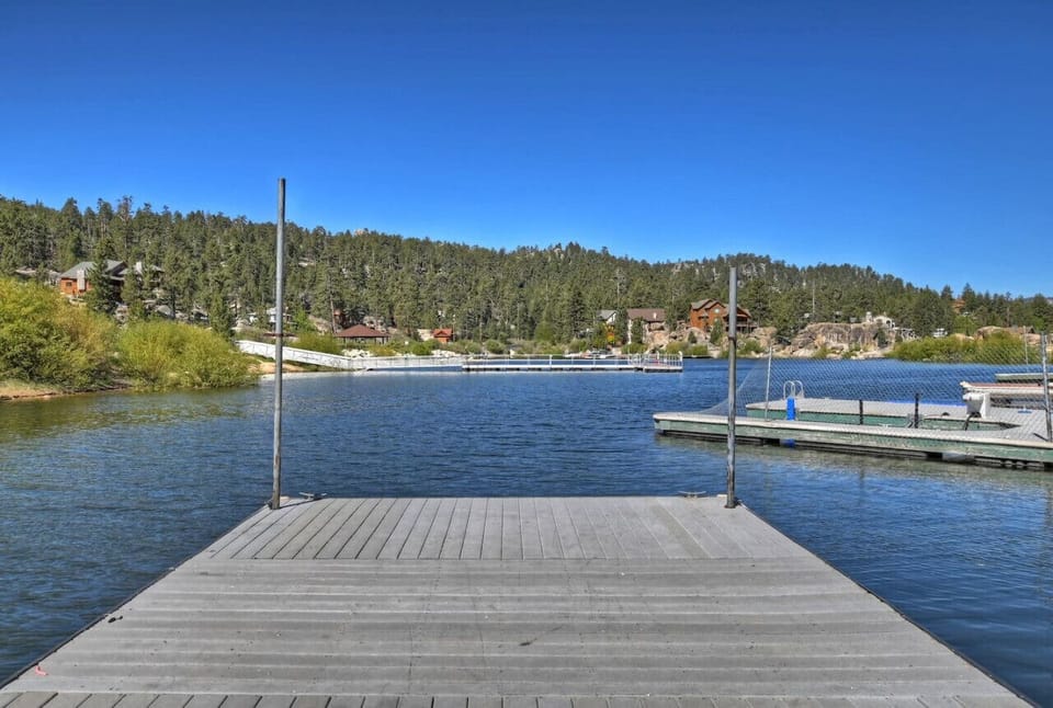 Private dock for your own boat.