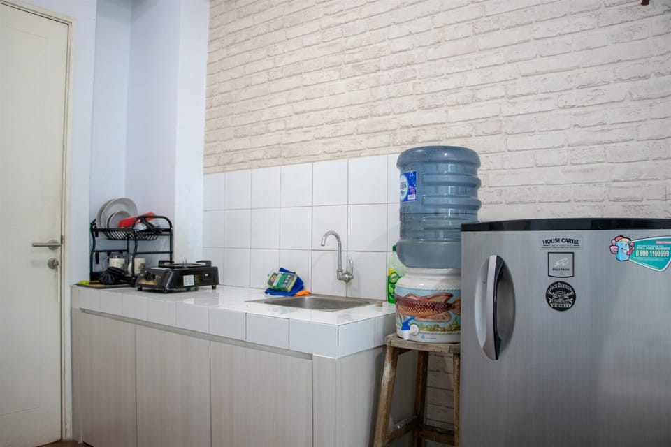 Deluxe Studio | Private kitchen | Fridge, stovetop, rice cooker