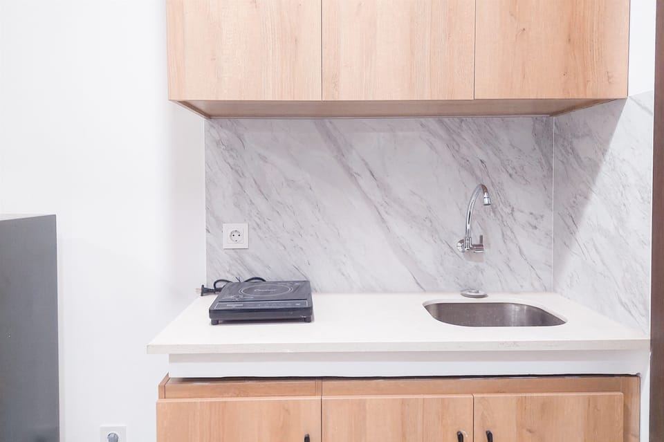 Deluxe Studio | Private kitchen | Fridge, stovetop, rice cooker