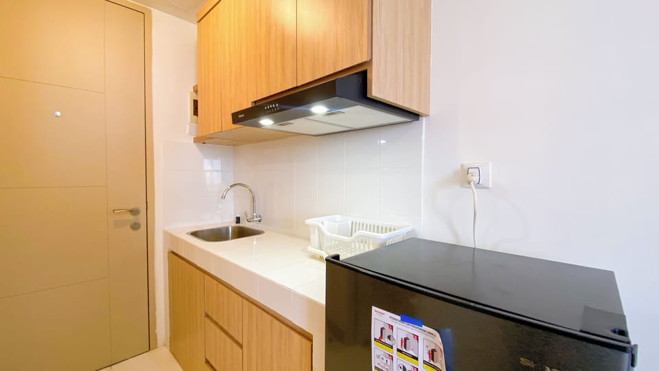Deluxe Studio | Private kitchen | Fridge, stovetop, rice cooker