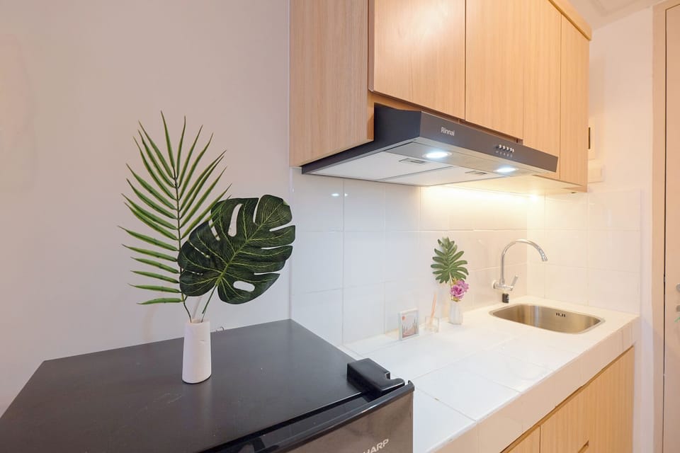 Deluxe Studio | Private kitchen | Fridge, stovetop, rice cooker
