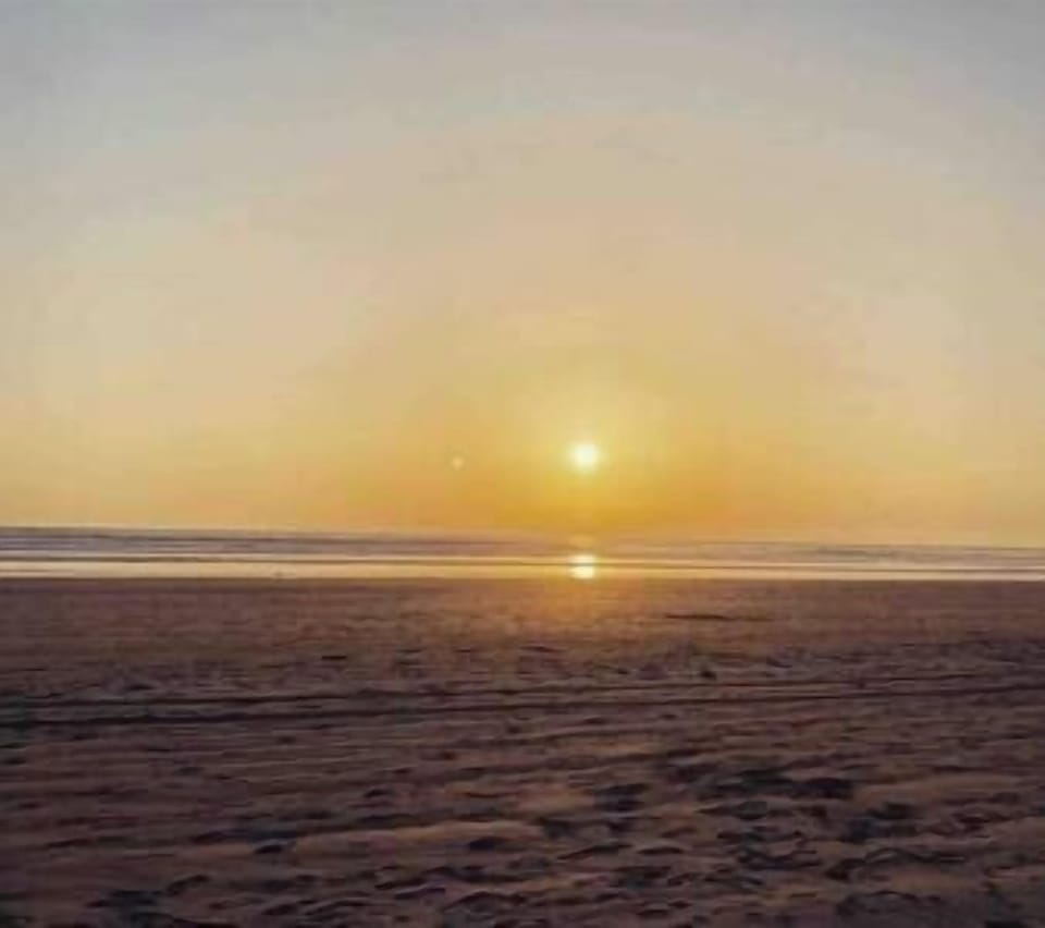 The beautiful Saunton Beach Sunset