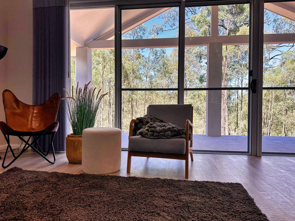 Cozy living meets breathtaking views