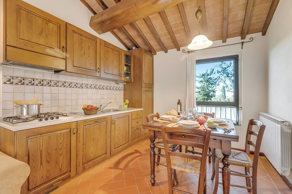 Kitchen and dining area