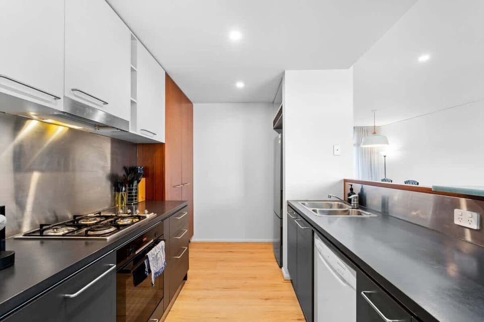 Spacious and modern kitchen with everything you could need
