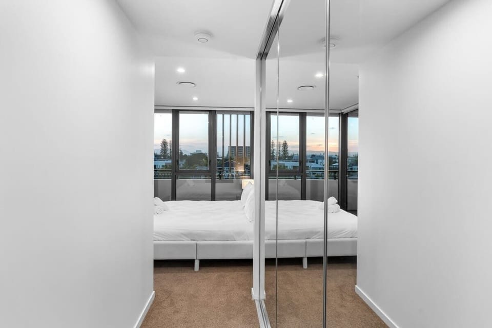 Ample storage space in the long walk-in wardrobe, perfect for keeping your belongings organized