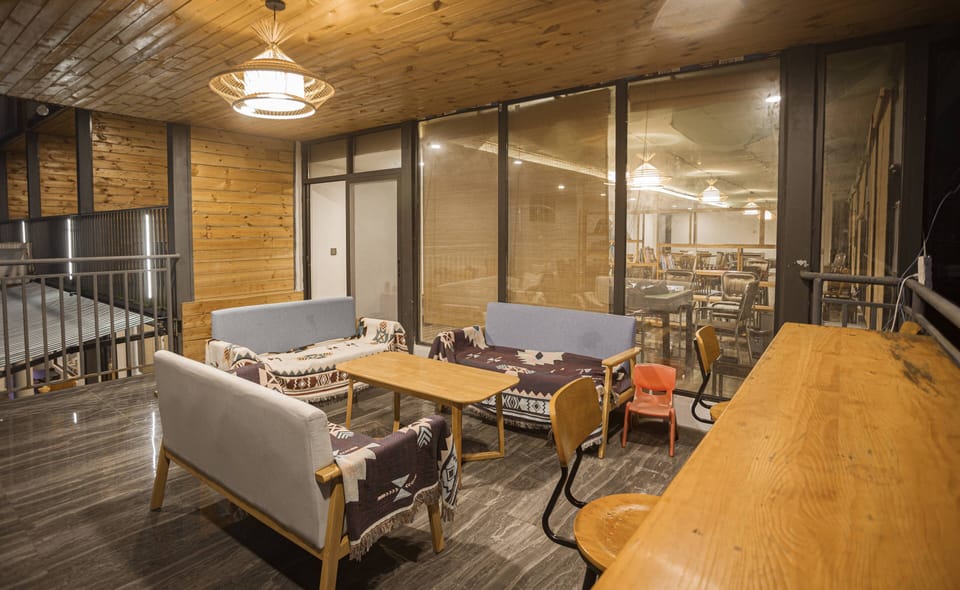 Lobby sitting area