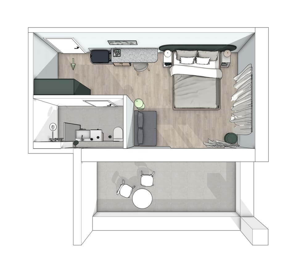 Deluxe Room | Floor plan