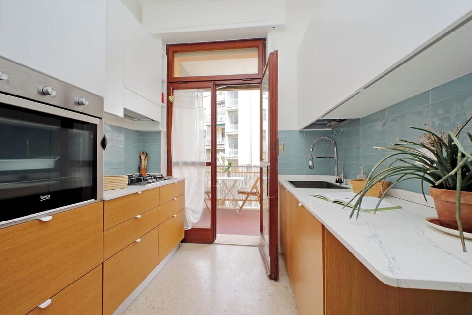 Apartment | Private kitchen | Espresso maker, electric kettle