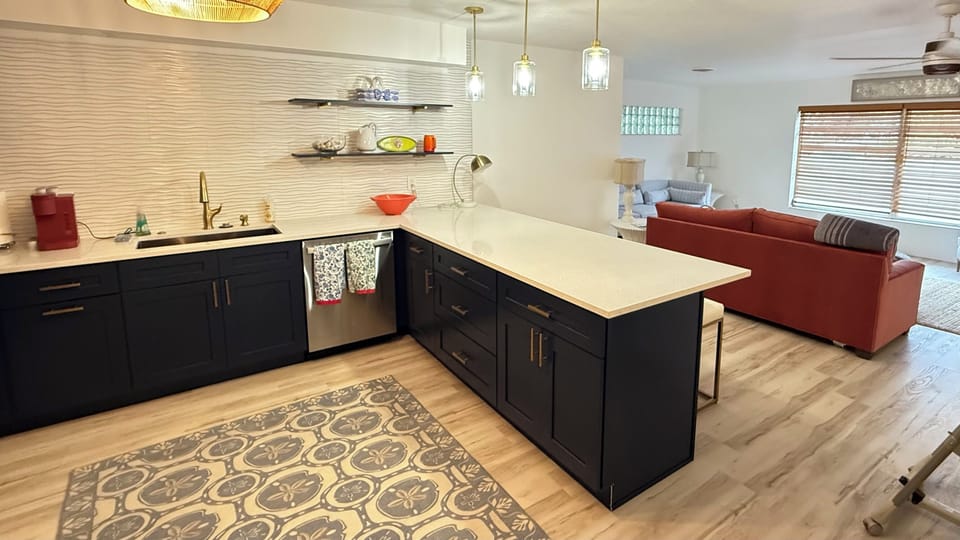 Brand New Kitchen with huge bar