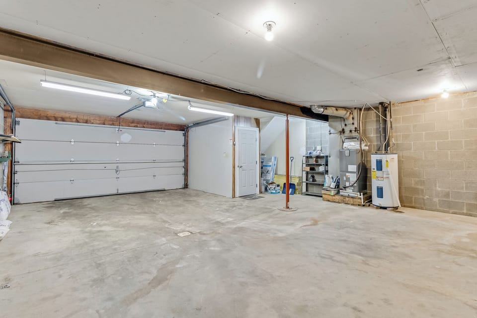 Rare private 2-car garage — no street parking stress, ever