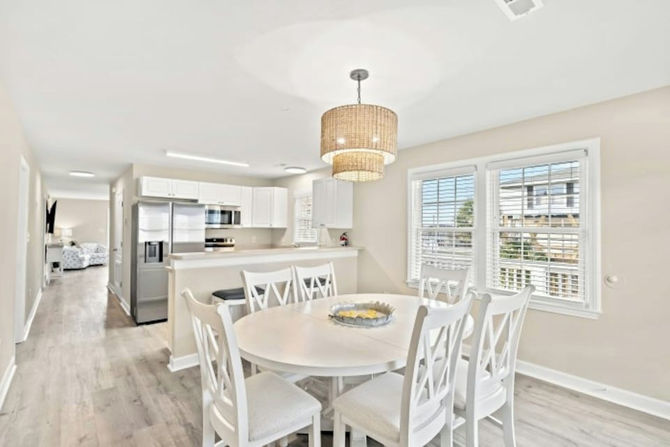 Sit together and enjoy a home cooked meal and chat about your fun-filled day!