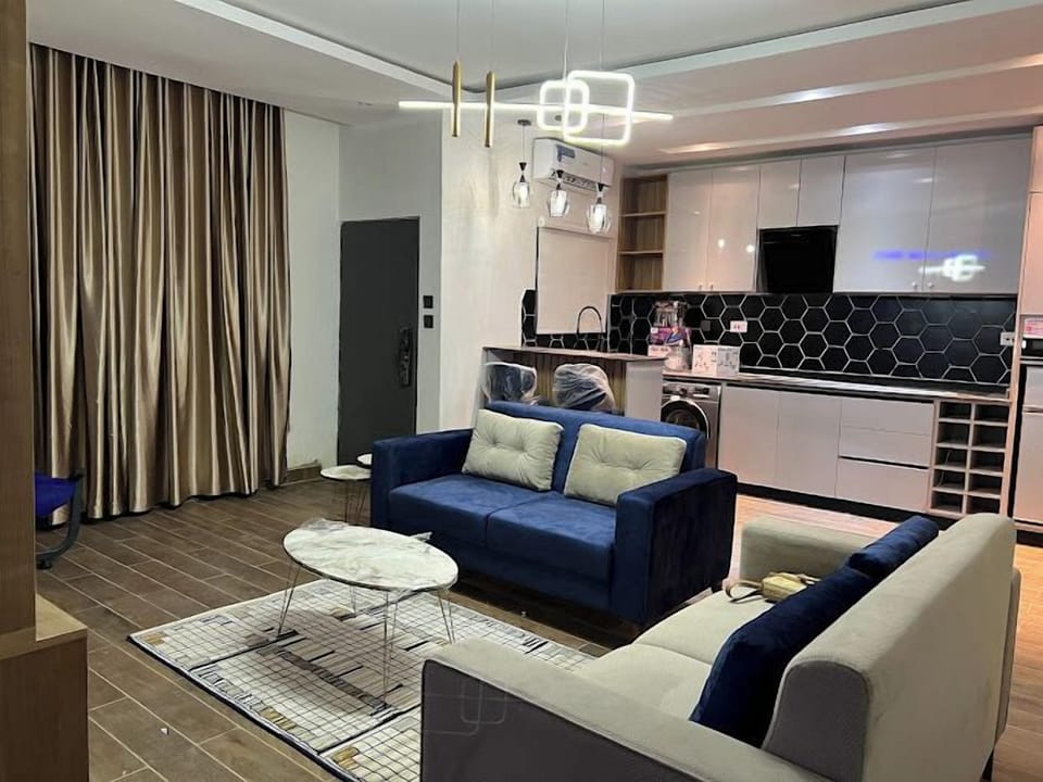 Family Apartment, Balcony, City View | Living area