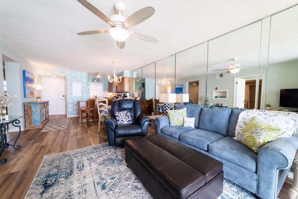 Condo, Multiple Beds (Seaside Beach & Racquet 3504) | Living area