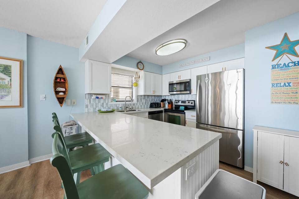 Condo, Multiple Beds (Seaside Beach & Racquet 4507) | Private kitchen | Oven, toaster