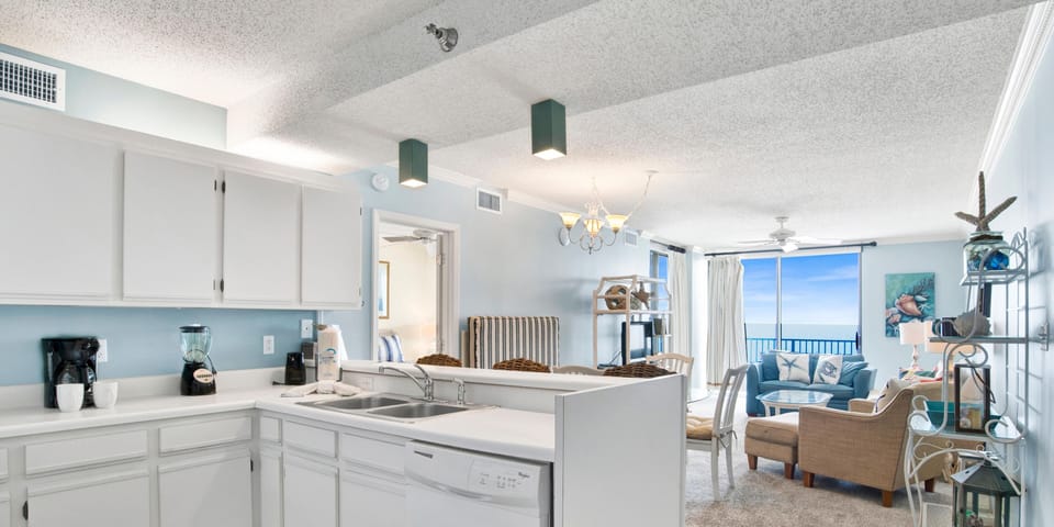 Condo, Multiple Beds (Shoalwater 903) | Private kitchen | Oven, dishwasher, toaster