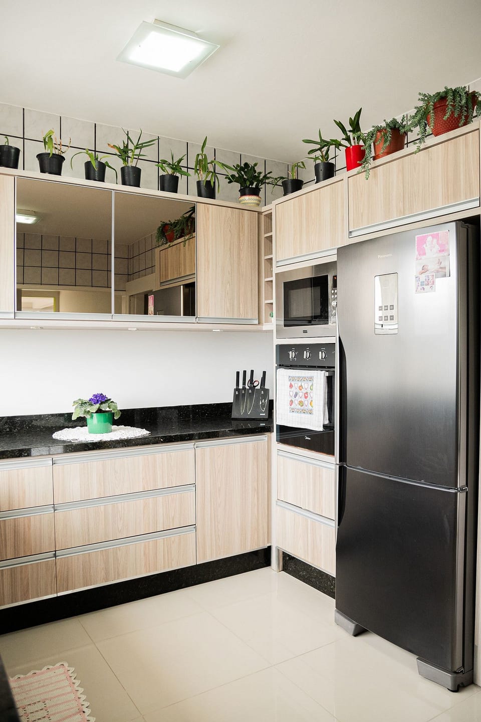 Morada Monte Verde - Florianópolis - SC | Private kitchen | Fridge, microwave, cookware/dishes/utensils