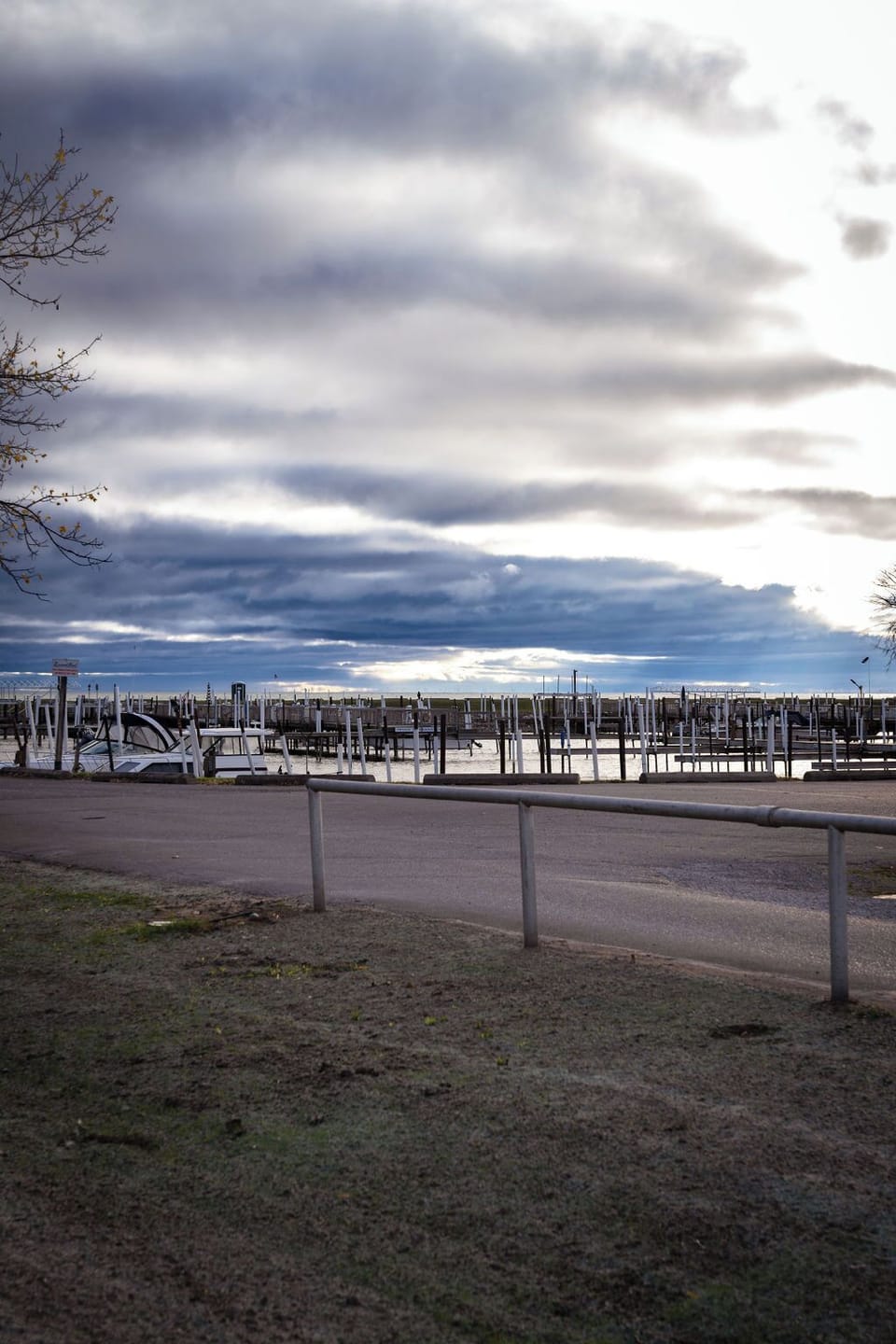 Enjoy a beautiful view of the marina from your cabin (2)