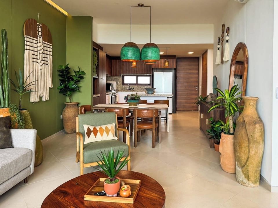 Luxury Condo, Valley View | Living area | 55-inch Smart TV with digital channels, Netflix, streaming services
