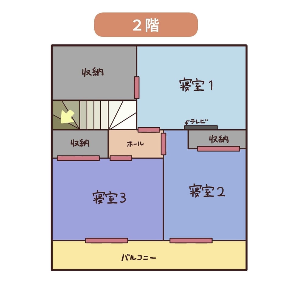 Floor plan 2nd floor