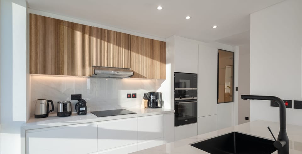 Apartment, Sea View | Private kitchen | Electric kettle, toaster