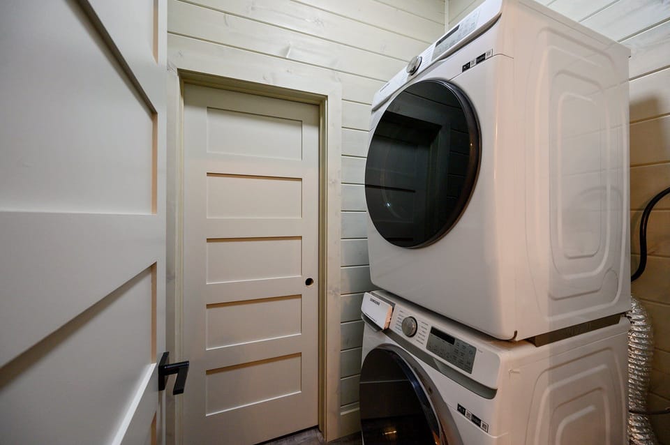 Don't wait till you get home to wash your clothes-use our laundry room to wash all those lake clothes and bathing suits.
