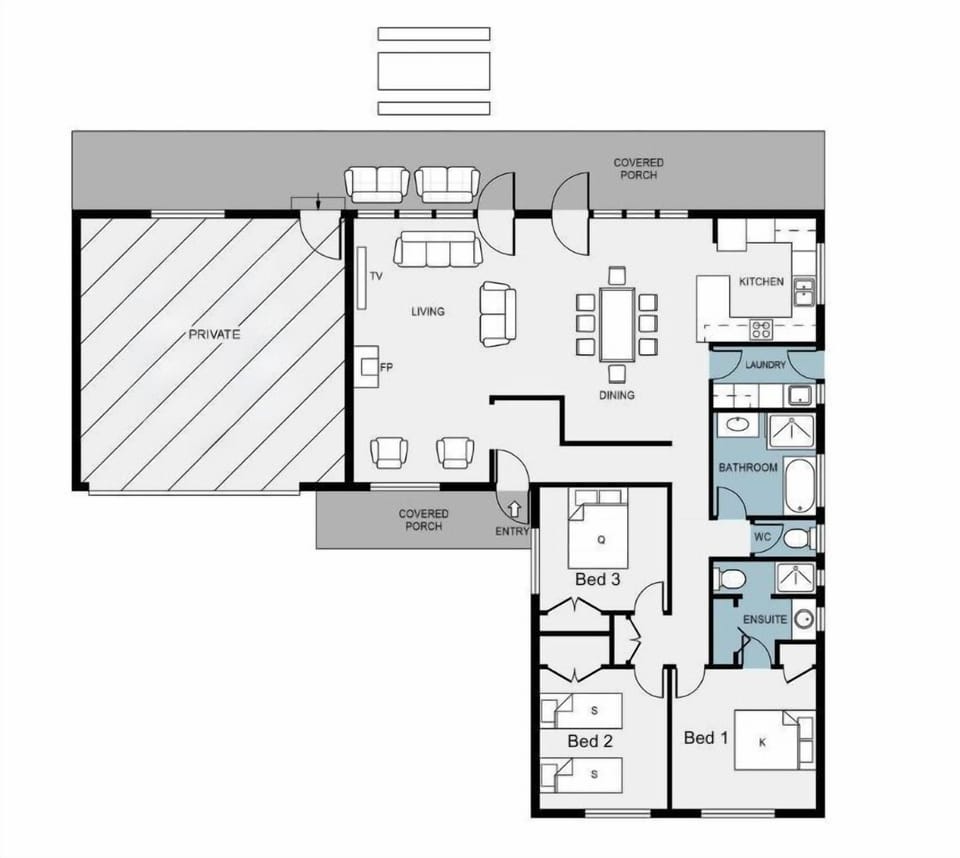 Kabina 98 | Floorplan