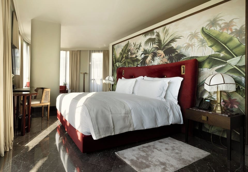 Signature Suite | Frette Italian sheets, premium bedding, in-room safe, desk