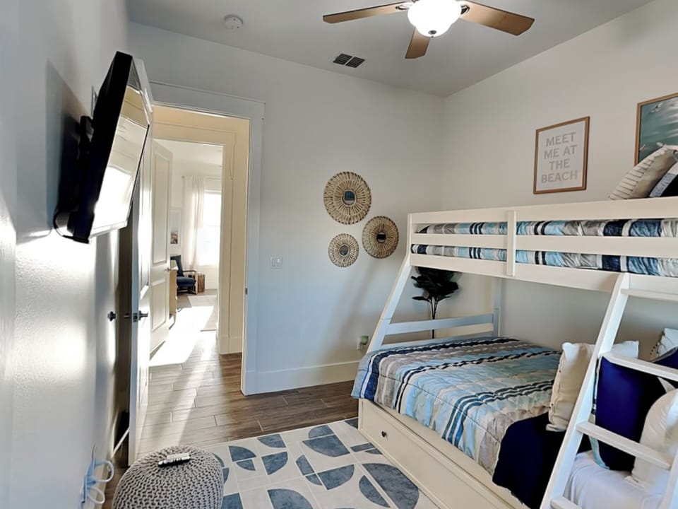 Fourth Bedroom - Twin/Full Bunk Bed - Second Floor