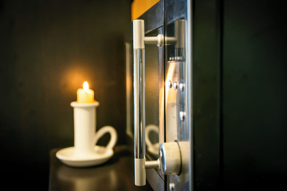 Apartment, Balcony, City View | Private kitchen | Fridge, microwave, oven, stovetop