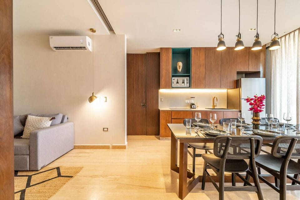 A spacious kitchen and dining area perfect for family meals and gatherings