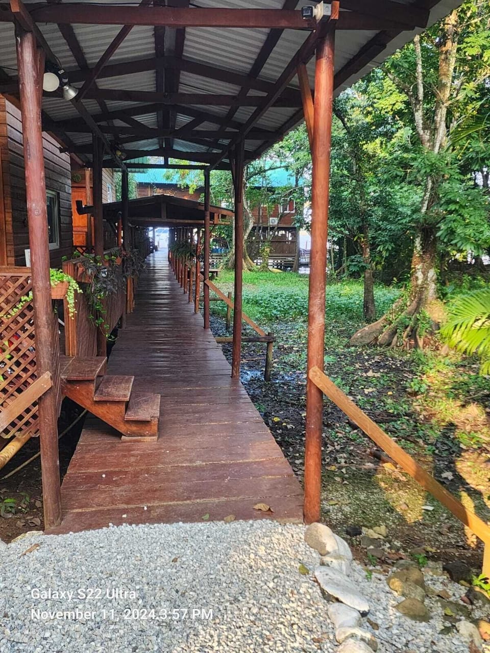 This part you can walk and find the cabin #5