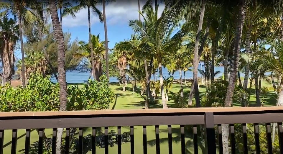 View from living room balcony.