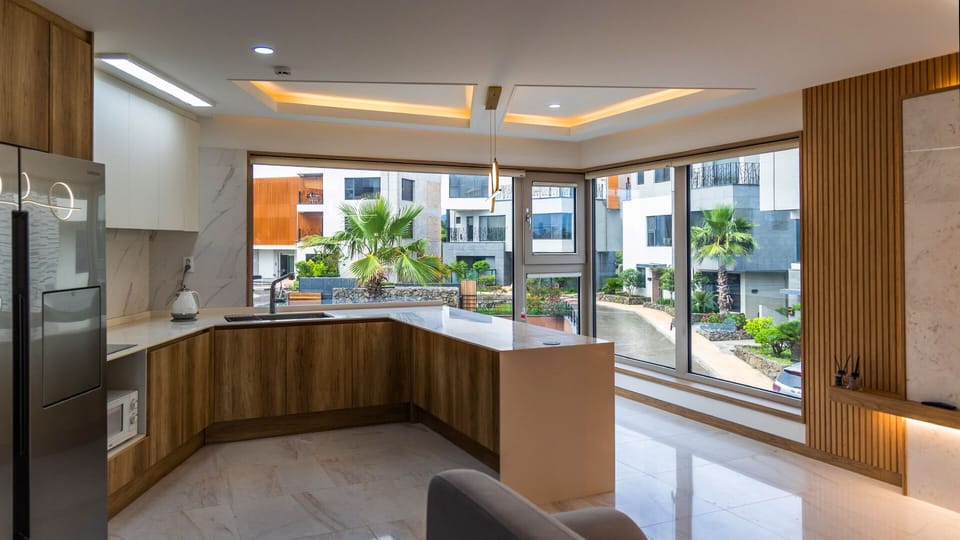 I Dong 201 Ho (40 Ping) | Private kitchen | Fridge, microwave, stovetop, cookware/dishes/utensils