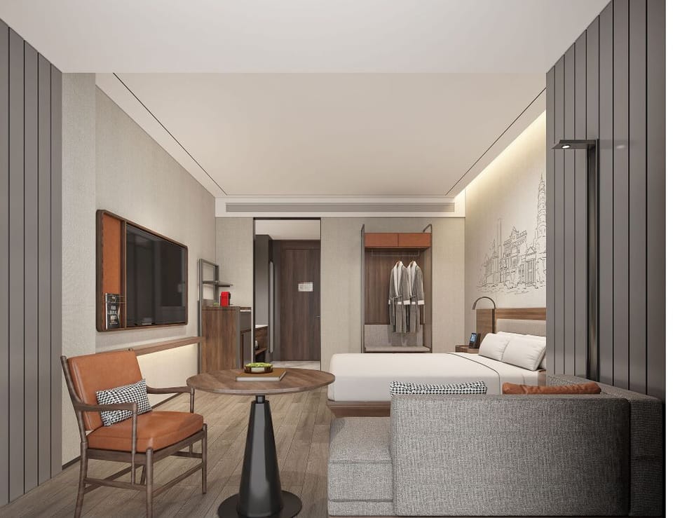 Minibar (free items), in-room safe, blackout drapes, soundproofing