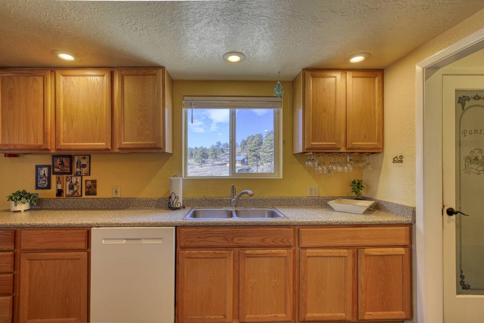 Dishes happen, at least you have a view!