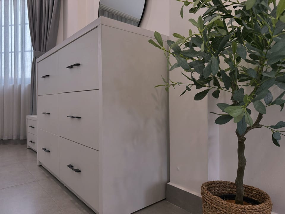 Deluxe Double Room, City View | Premium bedding, memory foam beds, blackout drapes, iron/ironing board