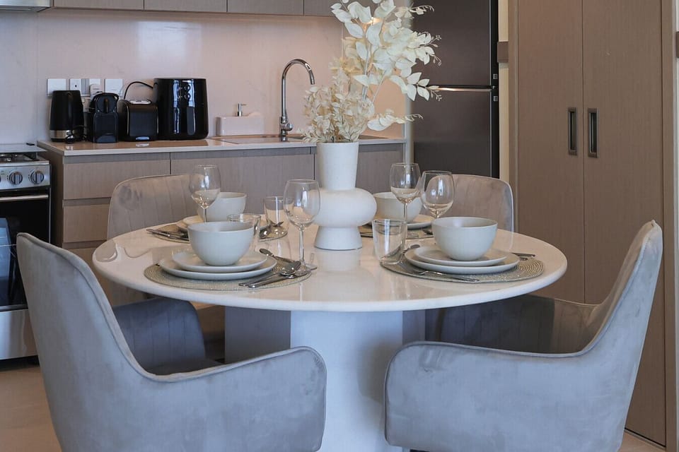 Cozy dining setup for shared meals