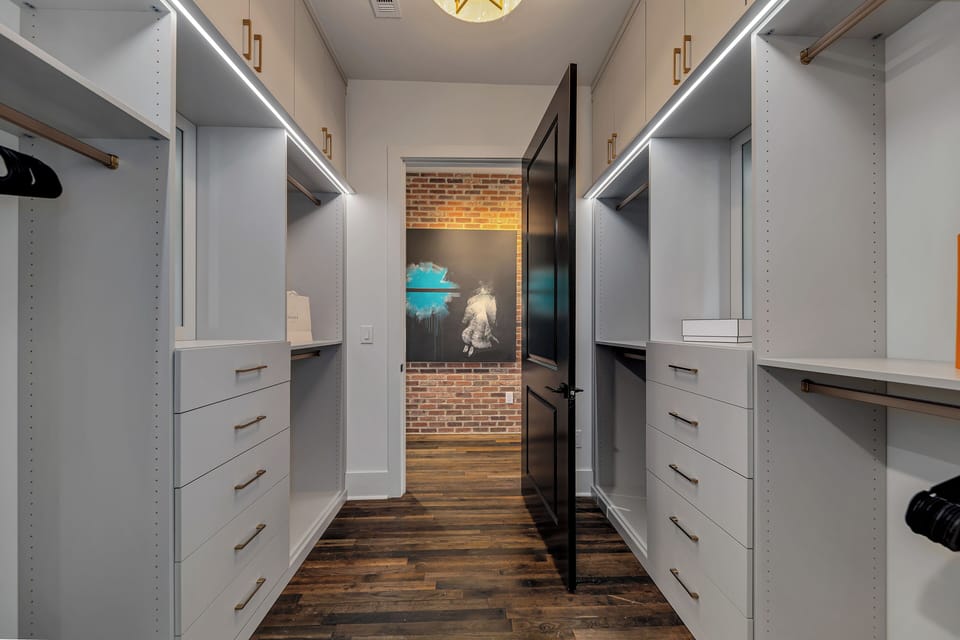 Master Closet - Custom Cabinets