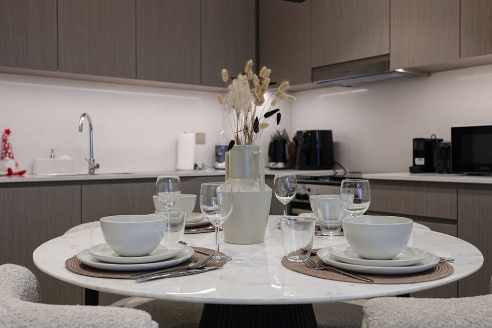 Cozy dining setup for shared meals