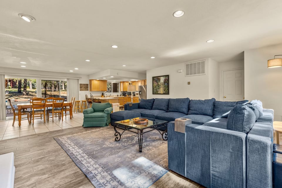 Open living areas