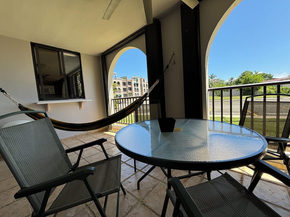 Hang out on the balcony