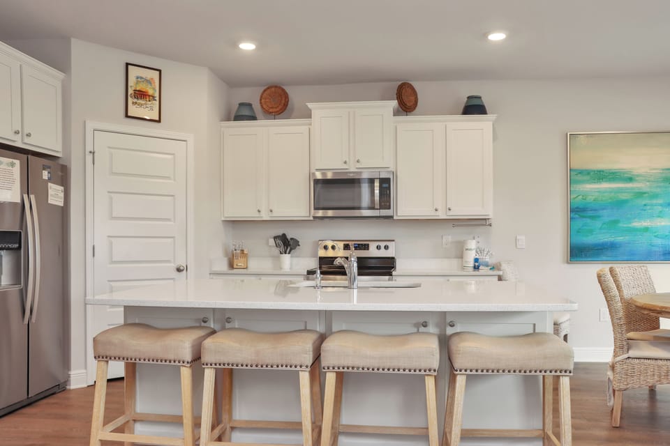 Kitchen with Bar Seating
