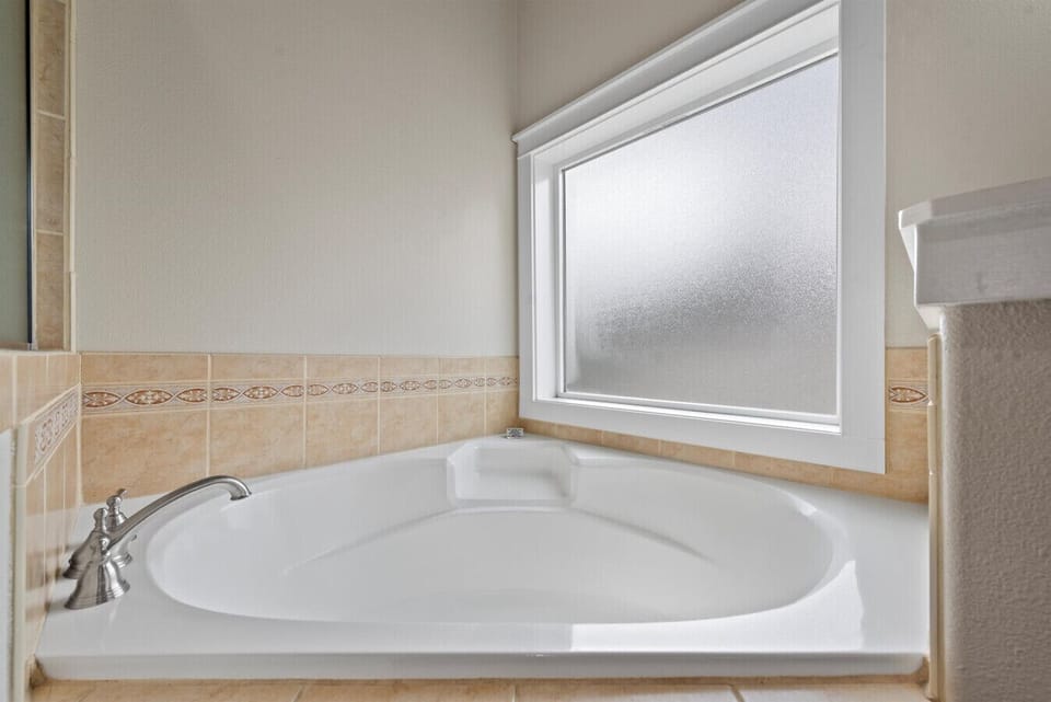 A soak in this tub will ease sore muscles after skiing or hiking