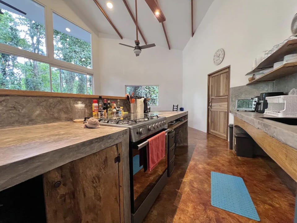 Large Kitchen with all you need to cook a great meal.