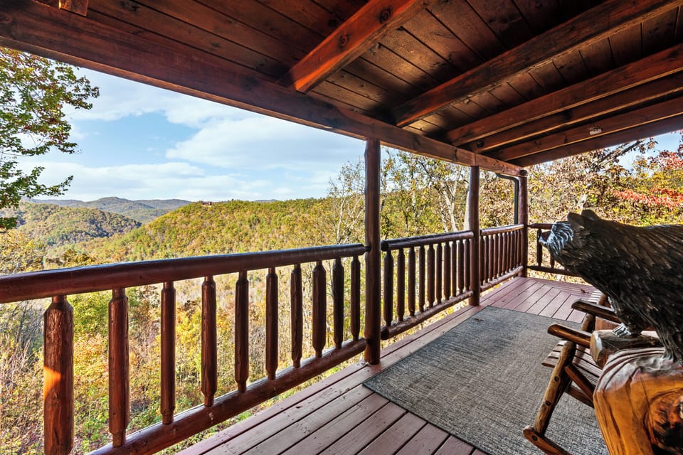 Mountain views from just outside the front door.