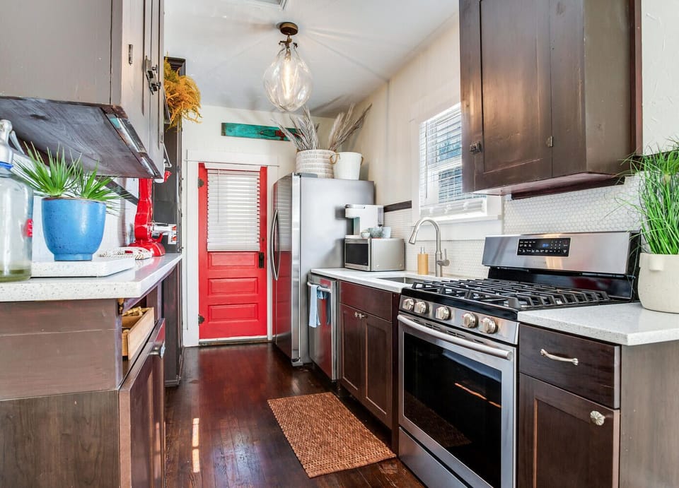 Full kitchen stainless refrigerator stainless refrigerator and gas stove