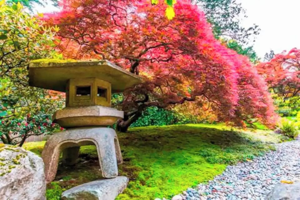 A visit to the Japanese Garden is a must!